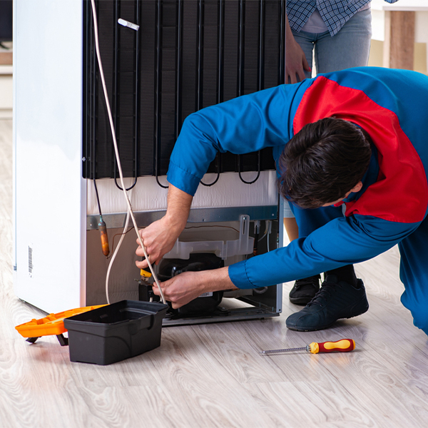 how much do you charge for refrigerator repair services in Richmond Michigan